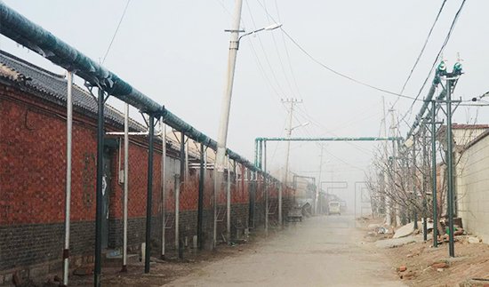 1,2 миллиона ㎡ сельского отопления в районе Нинхе, Тяньцзинь