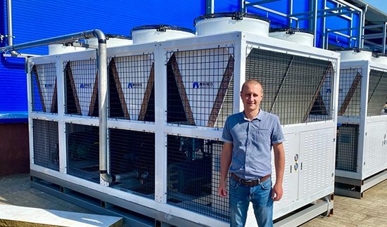 Проект холодильного склада молока, Россия