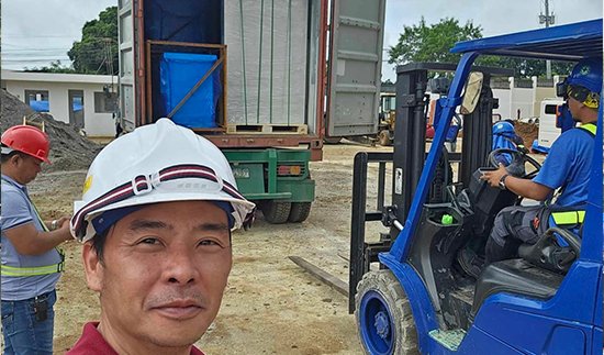 Проект холодильного хранения мяса, Филиппины